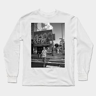 Graffiti Street Art Manhattan NYC Long Sleeve T-Shirt